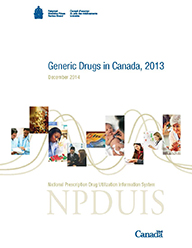 Generic Drugs in Canada, 2013 report