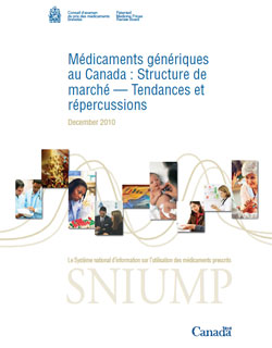 Médicaments génériques au Canada : Structure de marché — Tendances et répercussions