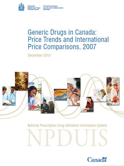 Generic Drugs in Canada: Price Trends and International Price Comparisons, 2007