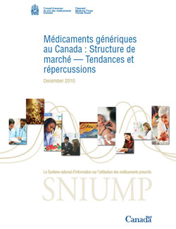 Médicaments génériques au Canada : Tendances des prix et comparaisons des prix internationaux, 2007
