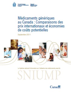 Médicaments génériques au Canada