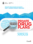 Private Drug Plans in Canada - Part 1: Generic Market 2005–2013